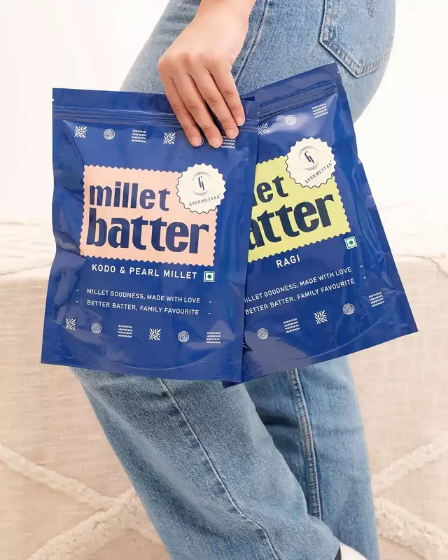 Kodo & Pearl Millet Batter 1 Kg - Gourmestan