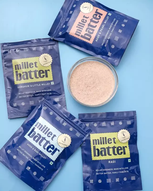 Ragi Millet Batter 1 Kg - Gourmestan