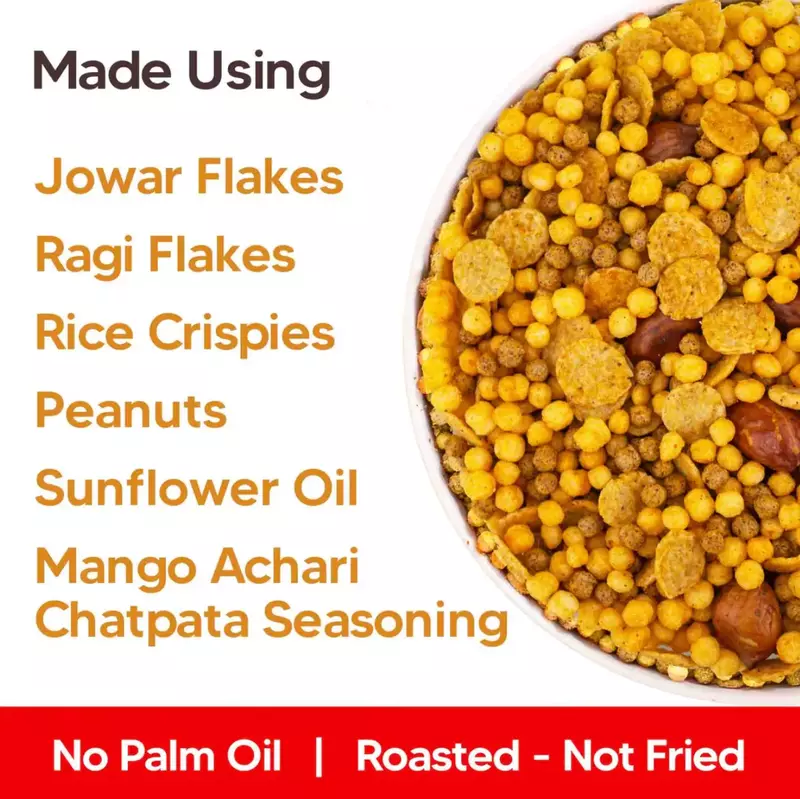 Millet Namkeen – Mango Achaari 100 gms - Eat Better