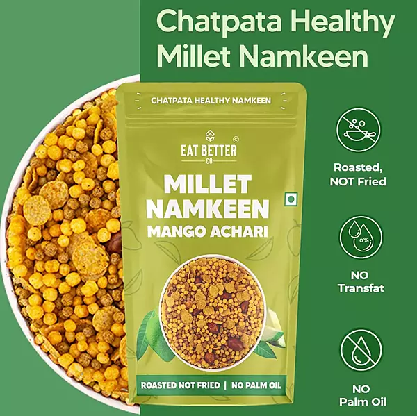 Millet Namkeen – Mango Achaari 100 gms - Eat Better