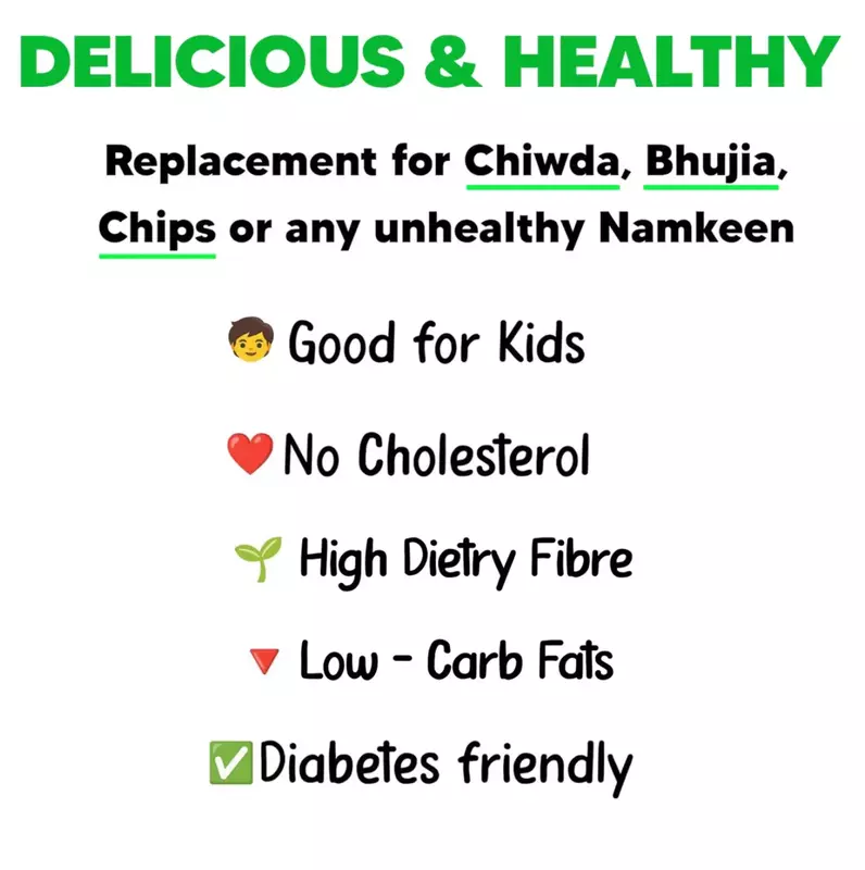 Millet Namkeen ā Chilli Garlic 100 gms - Eat Better