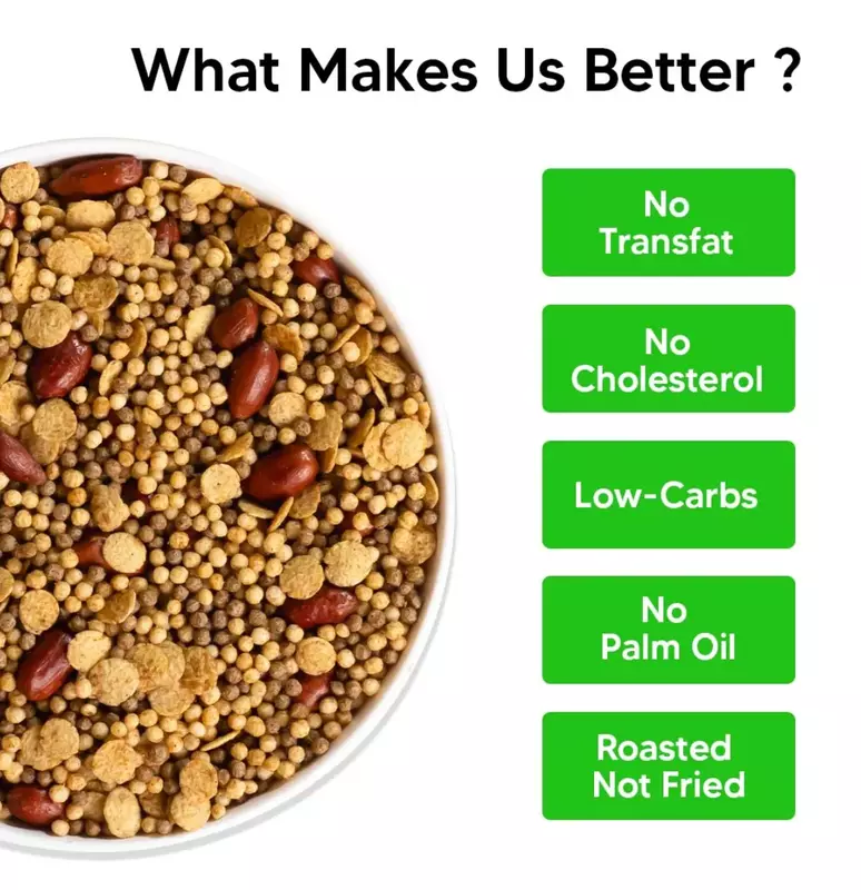 Millet Namkeen – Pudina Punch 100 gms - Eat Better