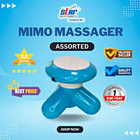 Zigdeal Mimo XY3199 Mini Electric Body Massager – Portable Handheld | Deep Relief |