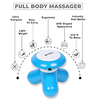 Zigdeal Mimo XY3199 Mini Electric Body Massager – Portable Handheld | Deep Relief |