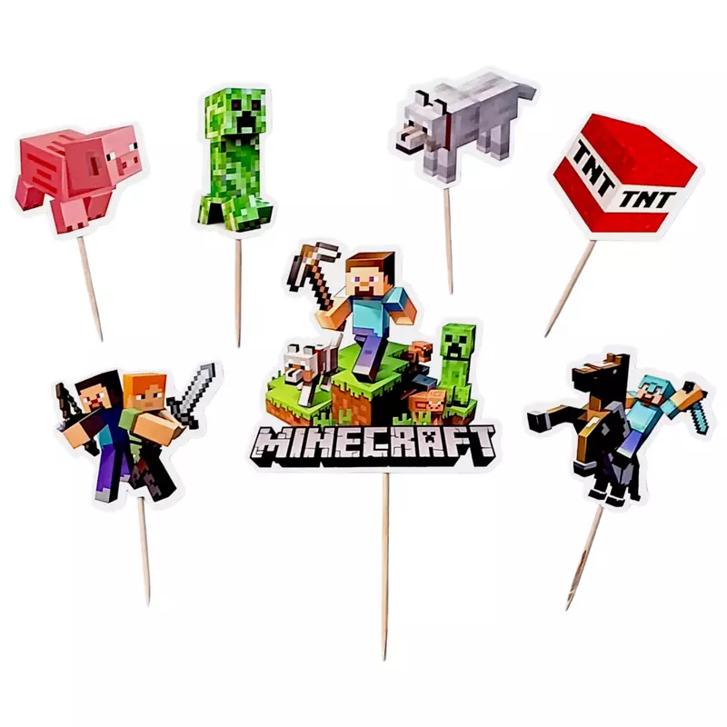 Mine Craft Theme Topper