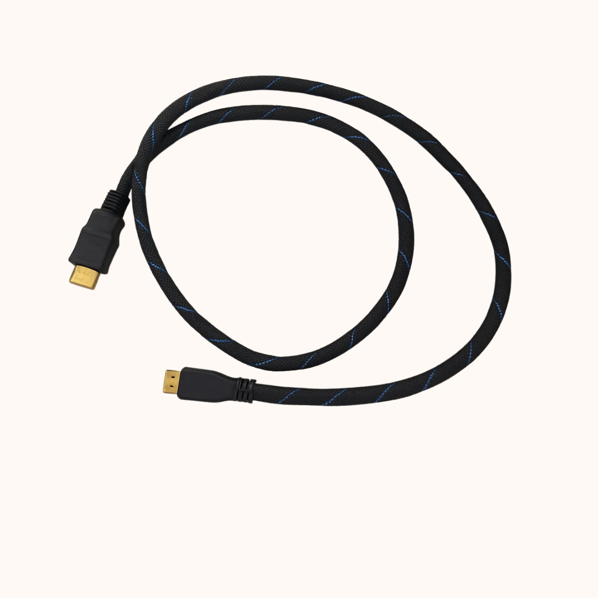 Mini HDMI To HDMI Cable | 1.5 Meter | HDMI High Speed 4K Cable, (NOT MICRO USB/MICRO HDMI) | Male To Male | Compatible For Monitor, Tablet, Laptop, Television, Projector, Hdtv, Dslr, Camera