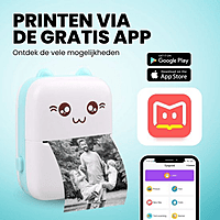 Zigdeal Mini Printer – Portable Wireless Printer | Bluetooth Connectivity | Instant Printing