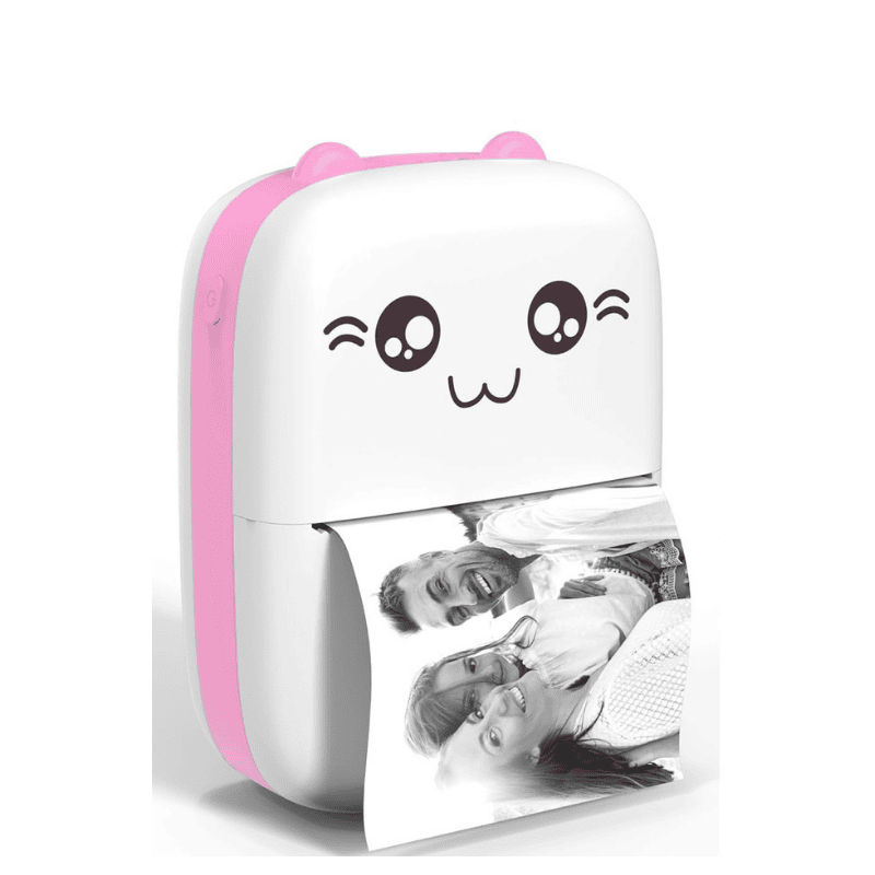 Zigdeal Mini Printer – Portable Wireless Printer | Bluetooth Connectivity | Instant Printing