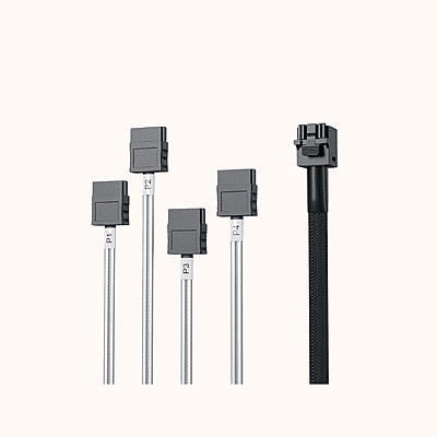 Mini SAS HD SFF-8643 4x SATA/SAS 7-Pin FOXCONN 14G504002000AK