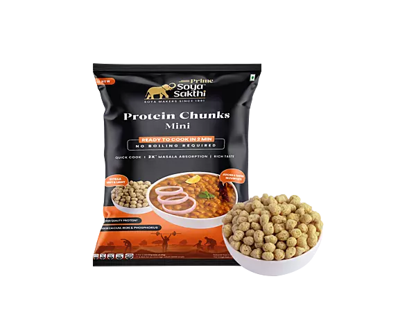 Soya Sakthi Prime Protein Chunks Mini-100g