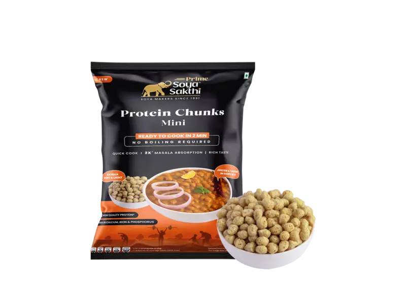 Soya Sakthi Prime Protein Chunks Mini-100g