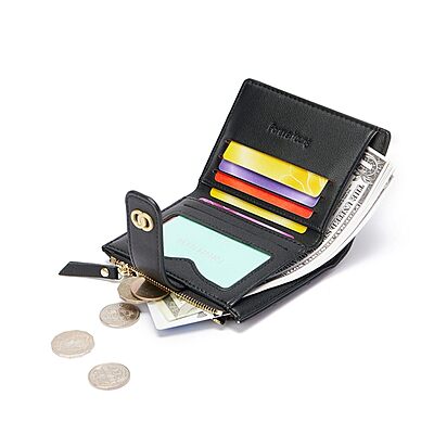 Mini Women's Leather Wallet Small Purse Clutch Wallet Pack of 1 (Colour: Blue) Mini Women's Leather Wallet Small Purse Clutch Wallet Pack of 1 (Colour: Blue)