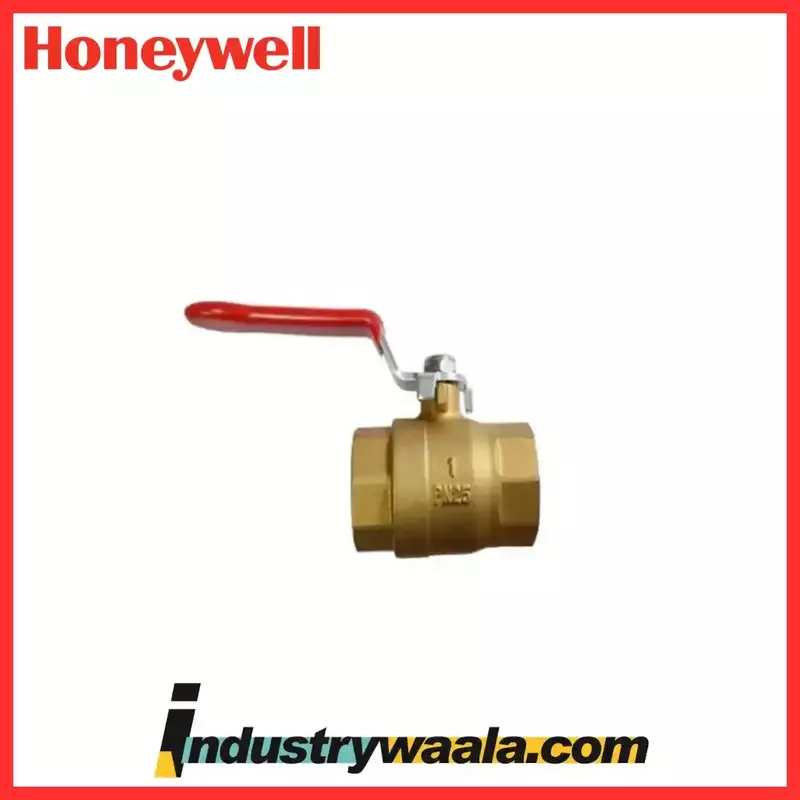 Honeywell Manual Ball Valve, PN25, 1 inch, SS handle