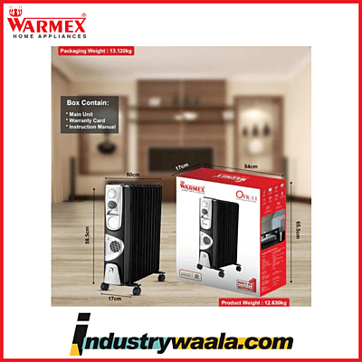 Warmex 1000 2500 W Radiant Room Heater OFR 11