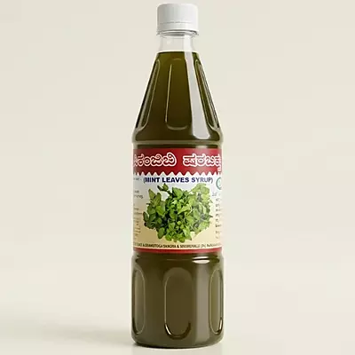 Suruchi's Mint Leaves Syrup