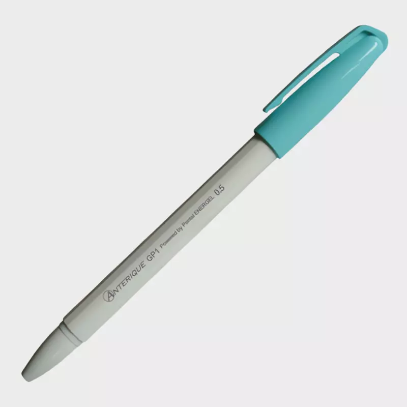 Anterique Gel Pen 0.5 Mint Green x Snow White