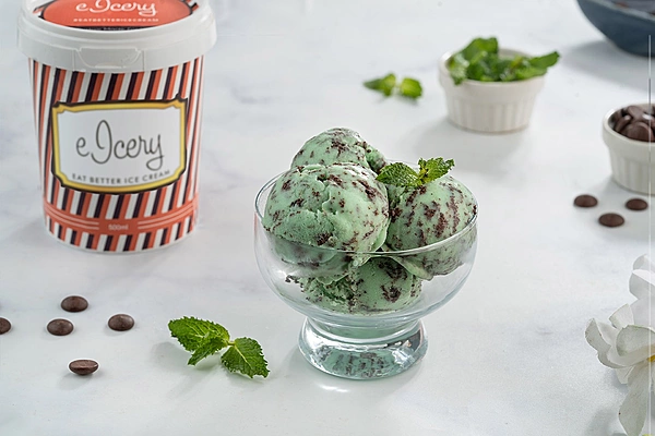 Mint Stracciatella 500 ml Tub