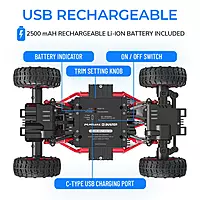 Mirana Duster 4WD RC Car Pack | High-Speed Offroad Monster Truck