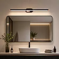 Black Rose Gold 3-in-1 LED Mirror Light