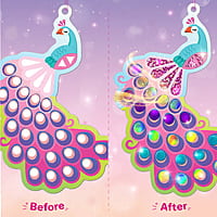 Mirror Mosaic Butterfly & Peacock