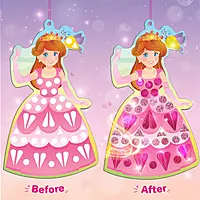 Mirror Mosaic Princess & Unicorn