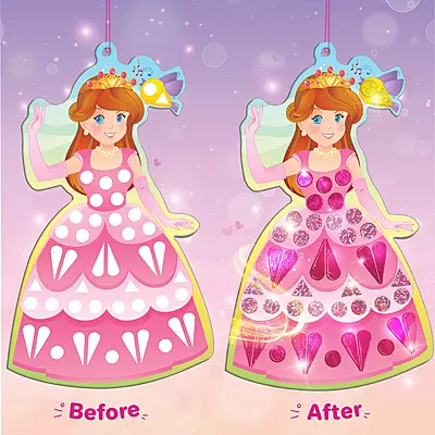 Mirror Mosaic Princess & Unicorn