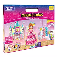 Mirror Mosaic Princess & Unicorn
