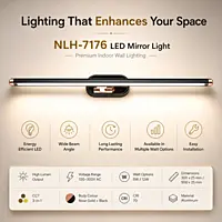 Black Rose Gold 3-in-1 LED Mirror Light