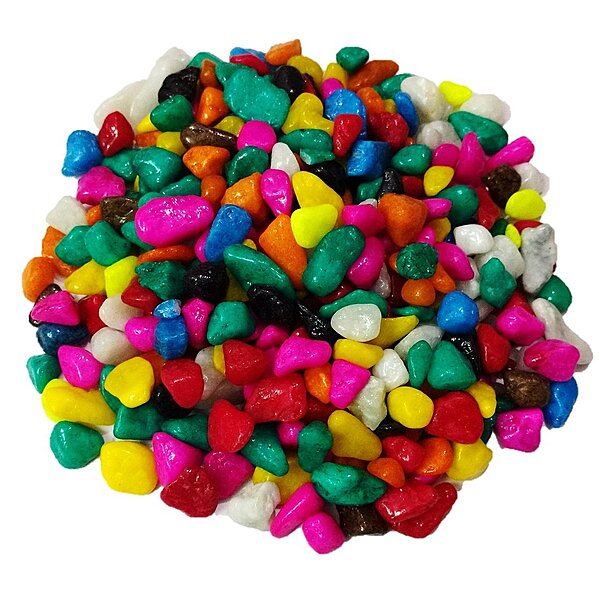 Mixed Color Decorative Pebbles