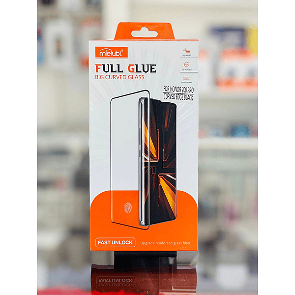 Mlelubl Full Glue Curved Glass Screen Protector for Oppo Reno 10 – Edge Coverage