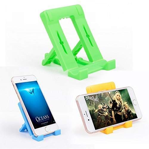 Mobile Holder Stand with 4 Step Adjustable, Foldable Design for Phones and Tablets ( Multicolor) Mobile Holder Stand with 4 Step Adjustable, Foldable Design for Phones and Tablets ( Multicolor)