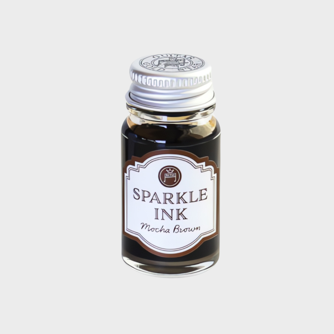 Guitar Sparkle Ink Mocha Brown
