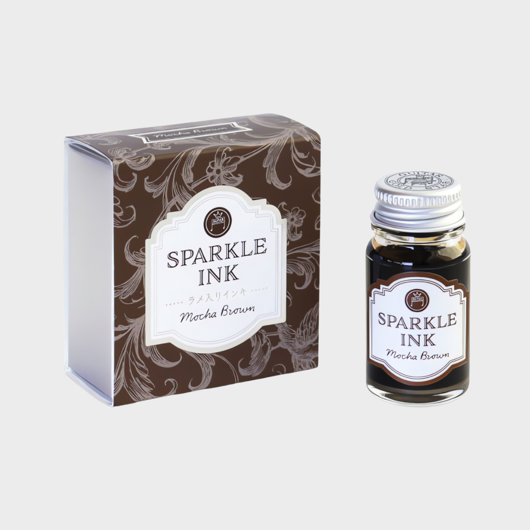 Guitar Sparkle Ink Mocha Brown