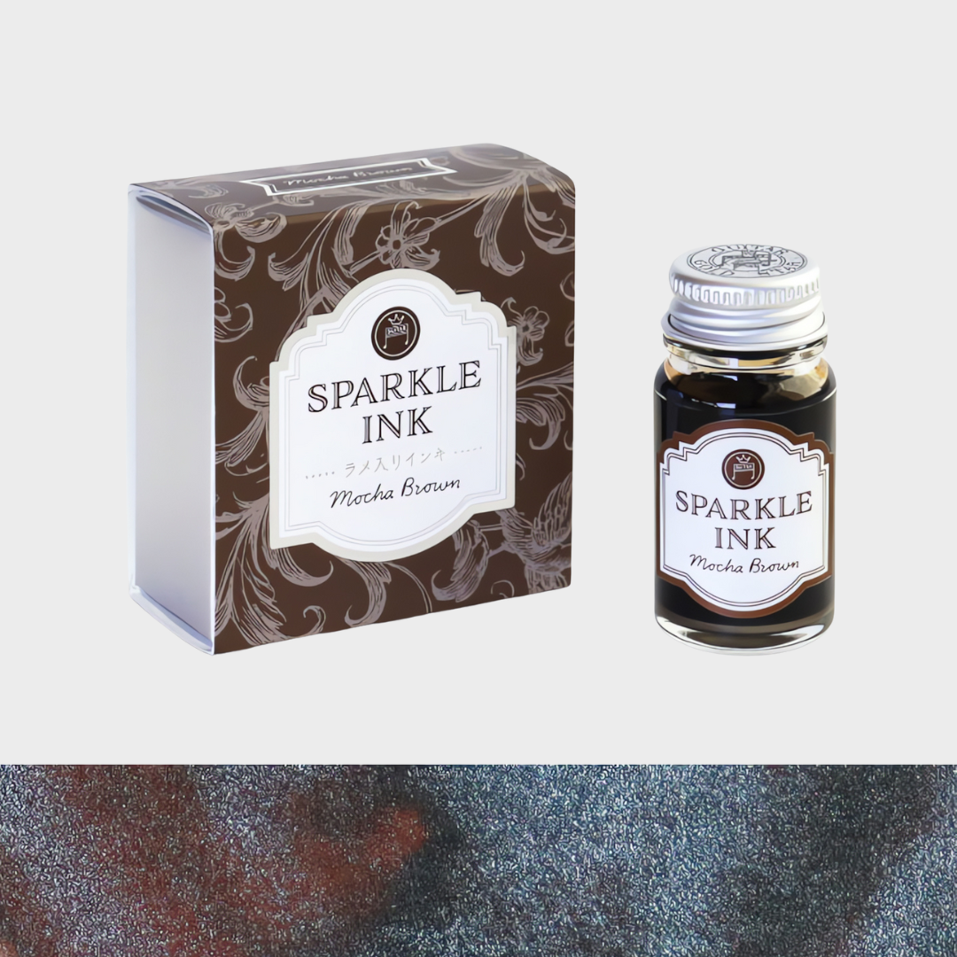 Guitar Sparkle Ink Mocha Brown