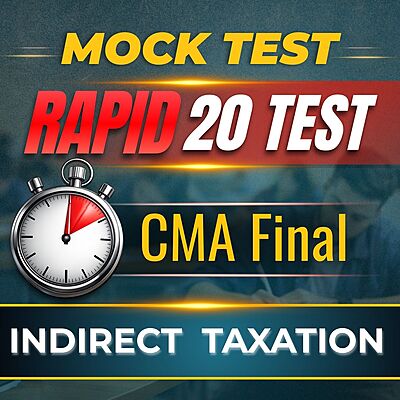 CMA Final IDT (Paper 19) - Rapid 20 Test