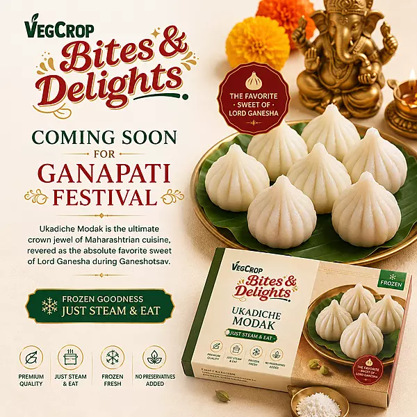 Frozen Modak 50g X 40 Pieces