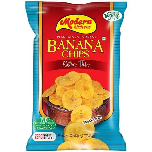 Modern Kitchens Extra Thin Banana Chips- 200g