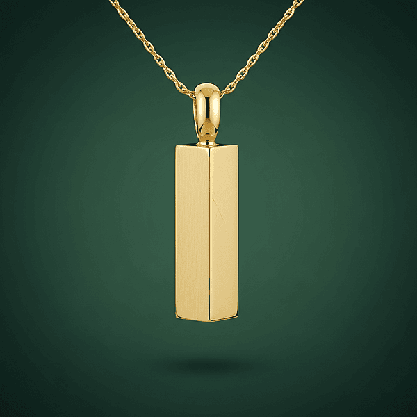 Triangular Prism Bar Pendant