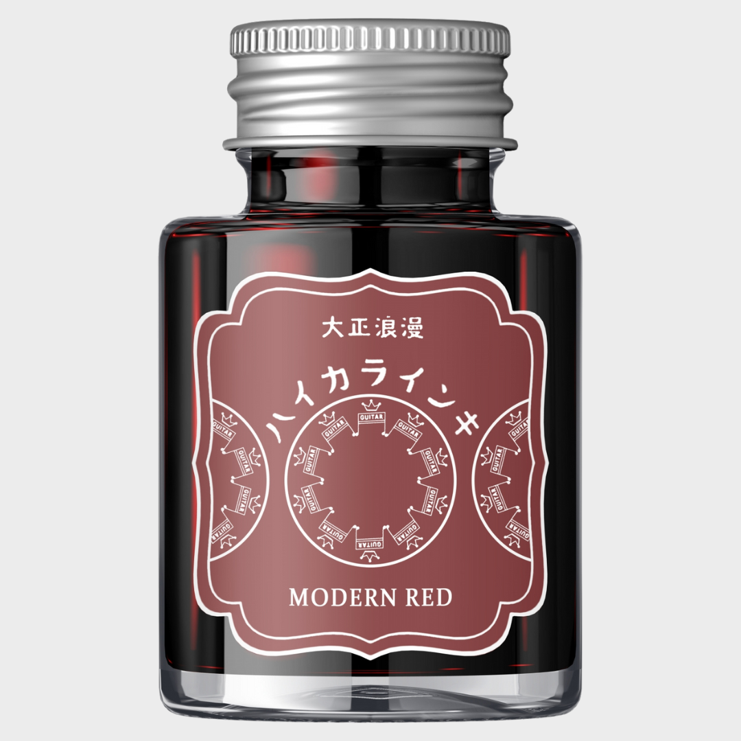 Guitar Taisho Roman Haikara Inki Modern Red