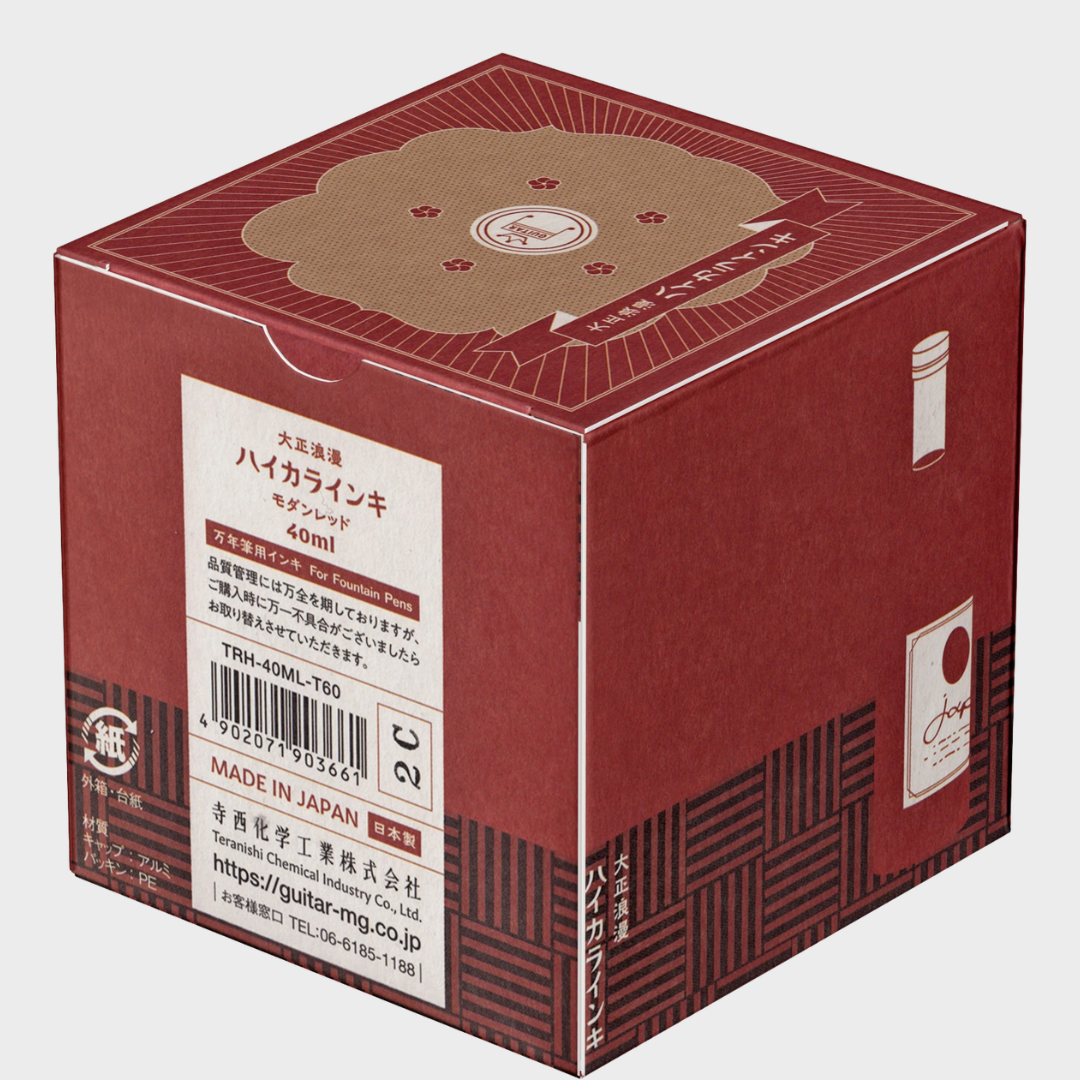 Guitar Taisho Roman Haikara Inki Modern Red