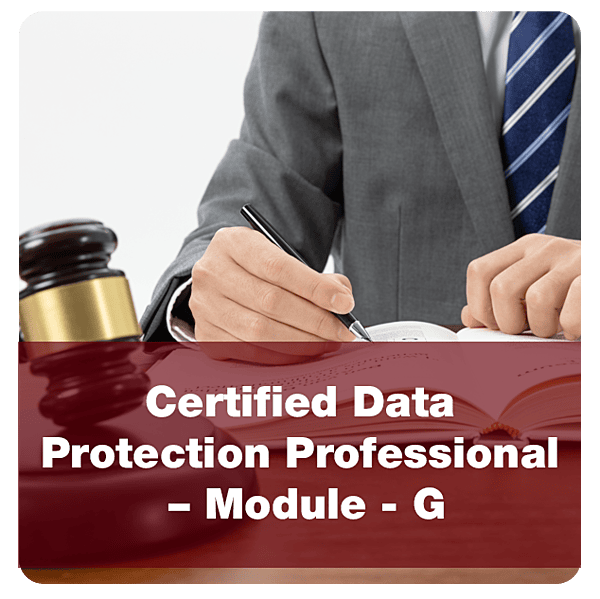 Certificate in Global Data Protection Laws – Module G