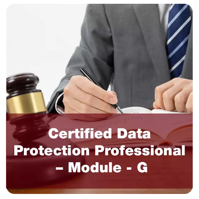 Certificate in Global Data Protection Laws – Module G