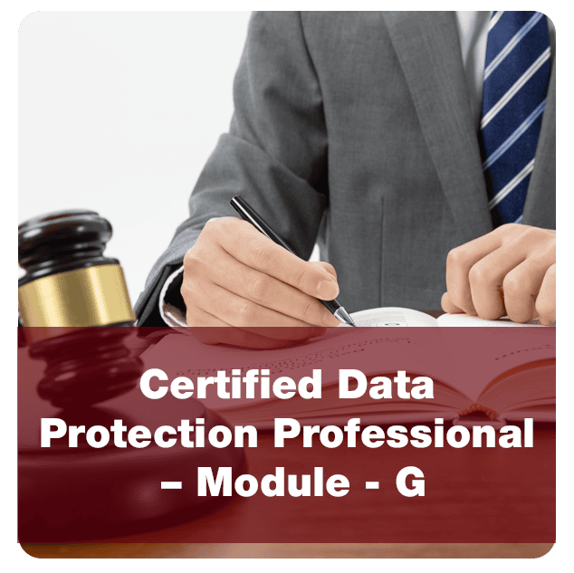 Certificate in Global Data Protection Laws – Module G