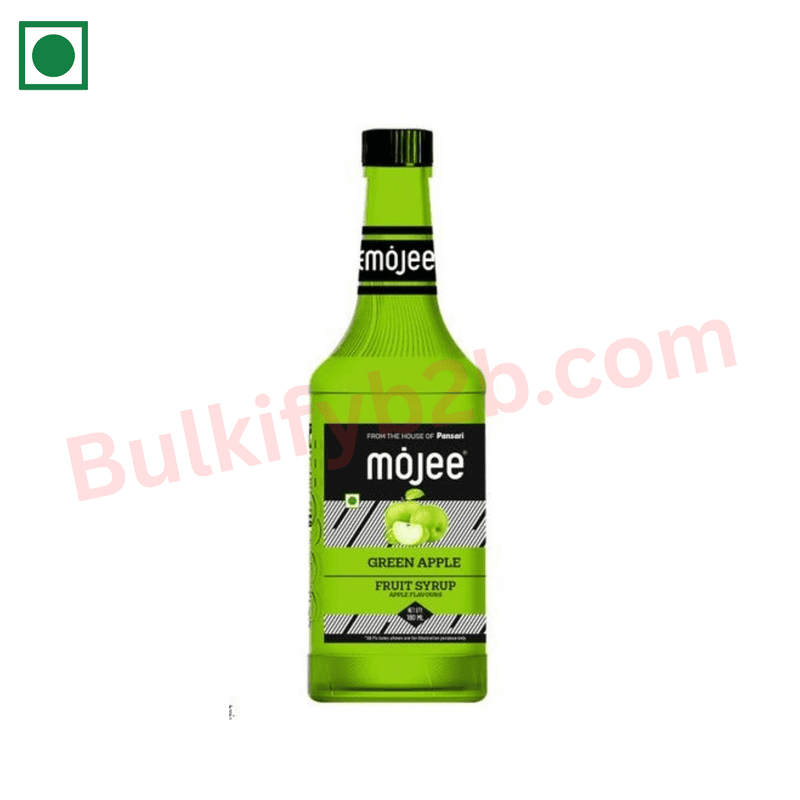 Mojee Green Apple Syrup 1ltr