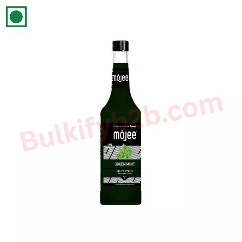 Mojee Green Mint Syrup 1ltr