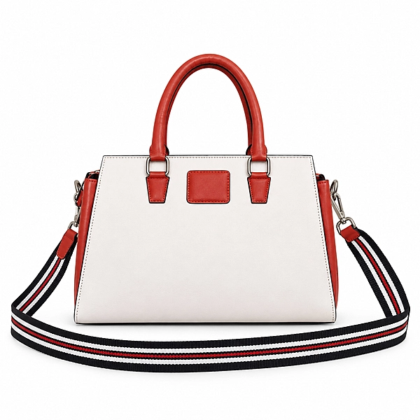 Monaca Structured Satchel Handbag