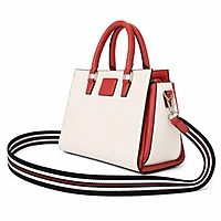 Monaca Structured Satchel Handbag
