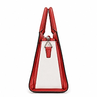 Monaca Structured Satchel Handbag