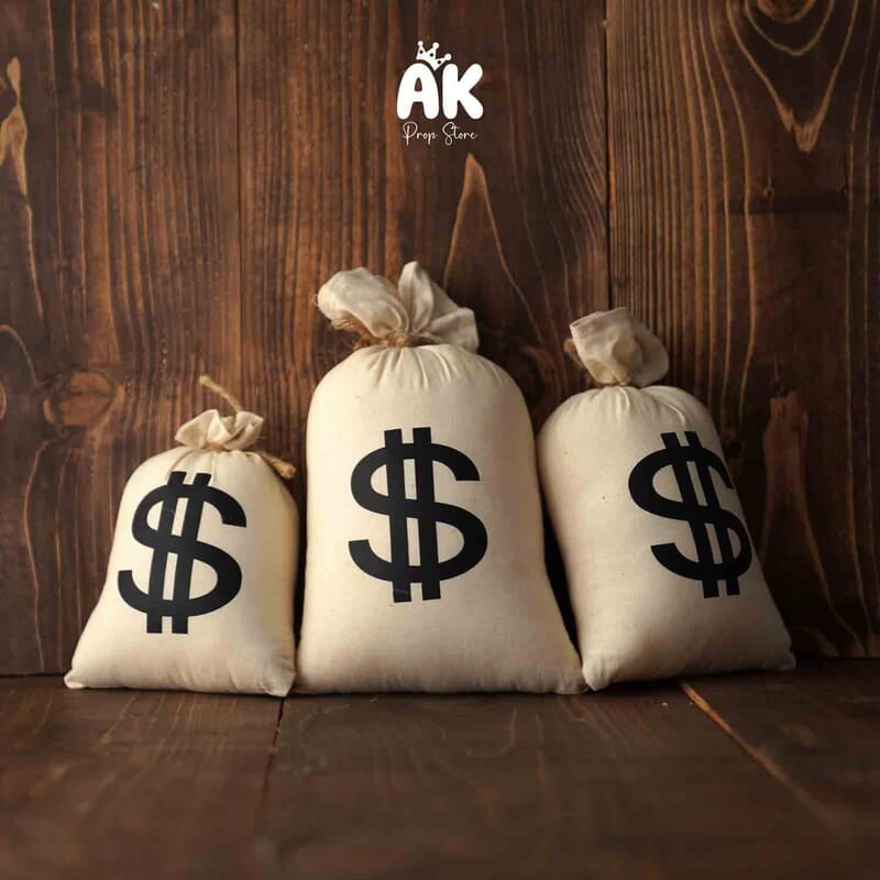 Money Bags - Set of 3