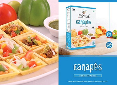 Monita Baked Canapes 50 Pieces